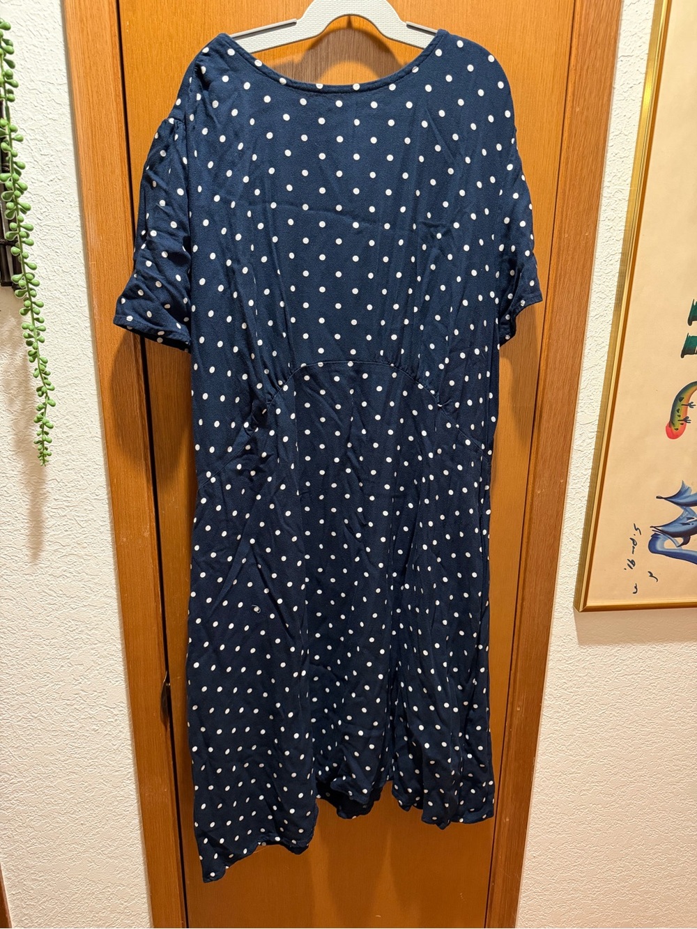 Old Navy Polka Dot Midi Dress